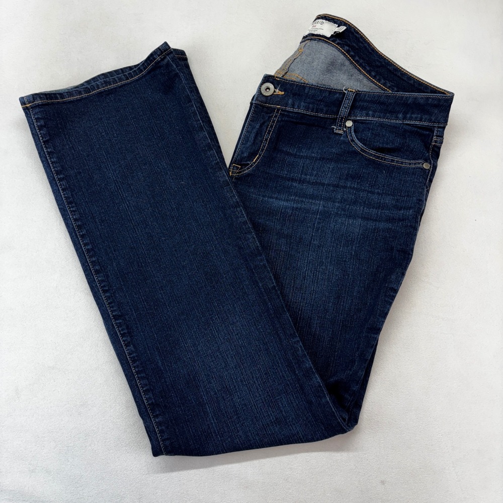 Torrid Relaxed Bootcut Jeans Women 18R Dark Wash First At Fit Stretch Denim